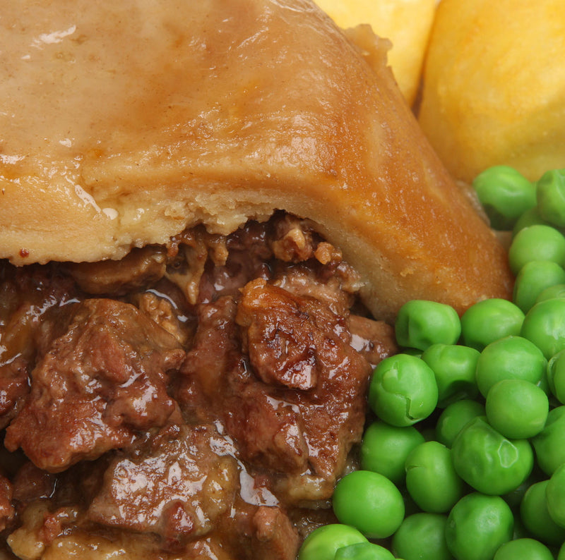 BEEF & ALE SUET PUDDING